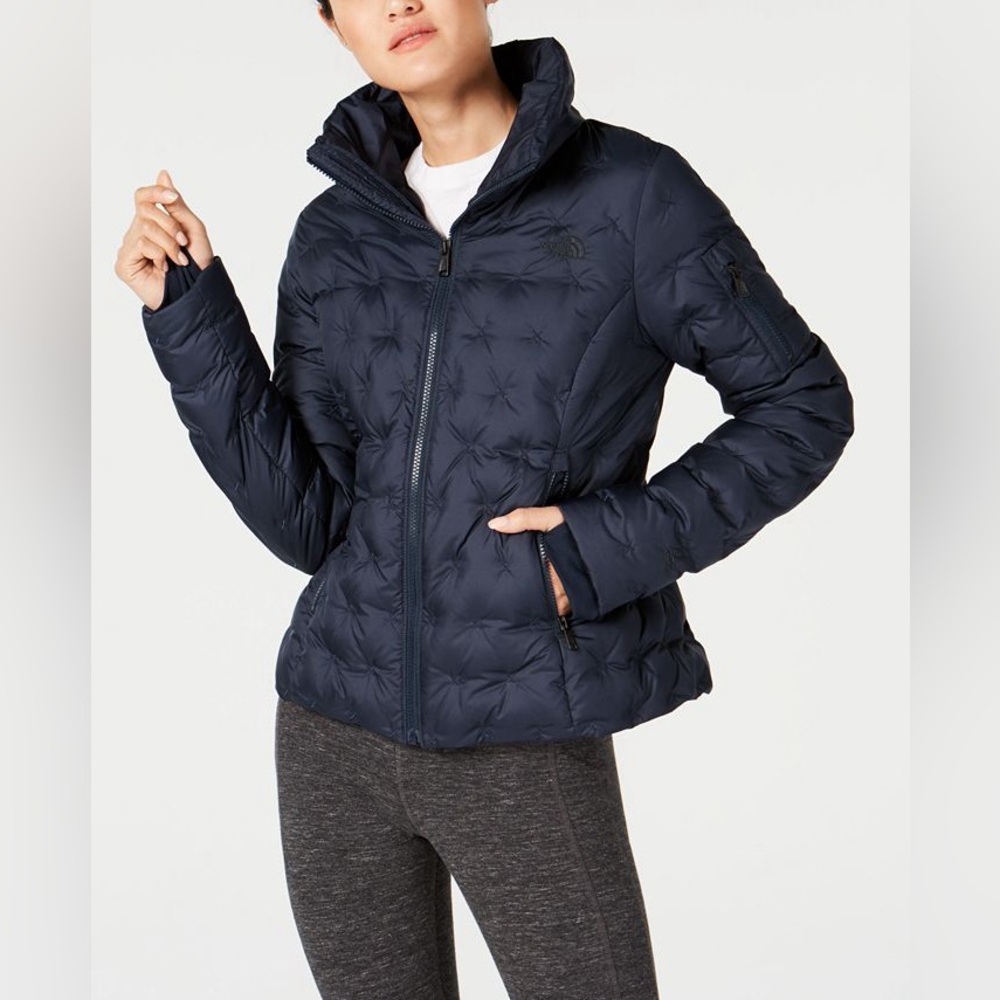 The North Face Women's Dark Blue Puffer Jacket